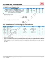 IS43DR81280A-3DBLI Datasheet Page 18