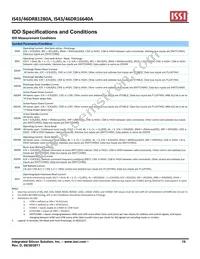 IS43DR81280A-3DBLI Datasheet Page 19