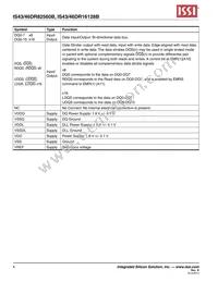 IS43DR82560B-3DBL Datasheet Page 4