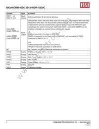 IS43DR86400C-3DBI-TR Datasheet Page 4