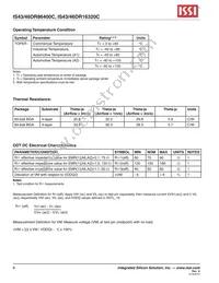 IS43DR86400C-3DBI-TR Datasheet Page 8