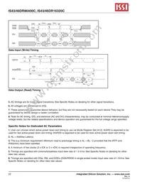IS43DR86400C-3DBI-TR Datasheet Page 22