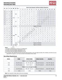 IS43LD32160A-25BLI Datasheet Page 16