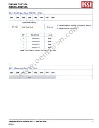 IS43LD32160A-25BLI Datasheet Page 21