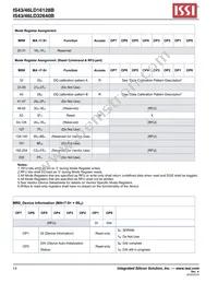 IS43LD32640B-18BPLI Datasheet Page 14