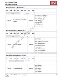 IS43LD32640B-18BPLI Datasheet Page 17