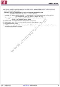 IS43LR16200C-6BL-TR Datasheet Page 18