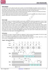 IS43LR32100C-6BL-TR Datasheet Page 11