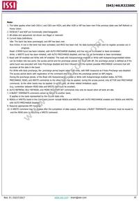 IS43LR32200C-6BLI Datasheet Page 20