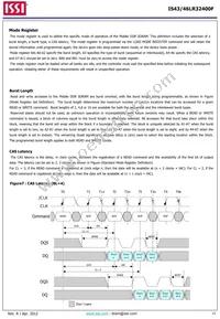 IS43LR32400F-6BL-TR Datasheet Page 11