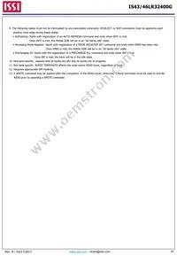 IS43LR32400G-6BLI Datasheet Page 18