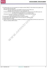 IS43LR32800G-6BLI Datasheet Page 20