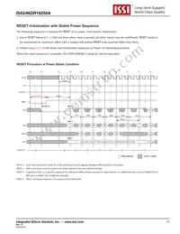 IS43QR16256A-093PBL Datasheet Page 11