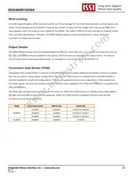 IS43QR16256A-093PBL Datasheet Page 20