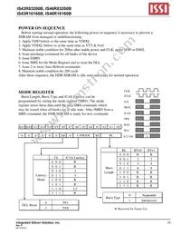 IS43R16160B-6TLI-TR Datasheet Page 15