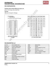 IS43R16320E-6BI Datasheet Page 5