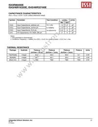 IS43R16320E-6BI Datasheet Page 21