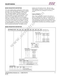 IS43R16800A-5TL-TR Datasheet Page 11
