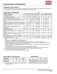 IS43R32400E-4B Datasheet Page 8