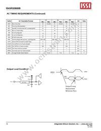 IS43R32800B-5BL-TR Datasheet Page 16