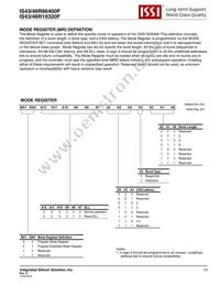 IS43R86400F-5BLI Datasheet Page 13