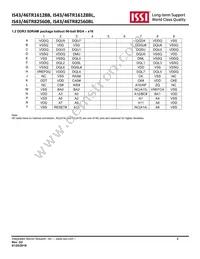 IS43TR16128B-107MBLI Datasheet Page 3