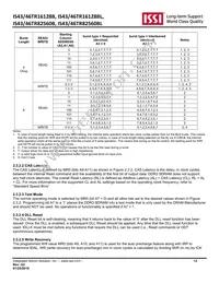 IS43TR16128B-107MBLI Datasheet Page 12