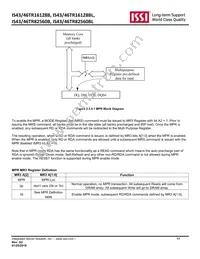 IS43TR16128B-107MBLI Datasheet Page 17