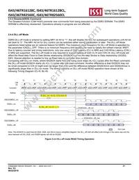 IS43TR16128C-107MBLI Datasheet Page 21