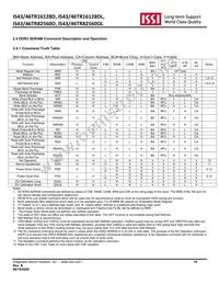 IS43TR16128D-125KBLI Datasheet Page 19