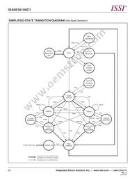 IS45S16100C1-7BLA1-TR Datasheet Page 20