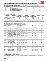 IS45S16320D-7CTLA2 Datasheet Page 17
