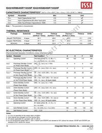 IS45S16320F-7BLA2 Datasheet Page 16