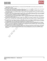 IS45S16400J-6TLA2-TR Datasheet Page 13