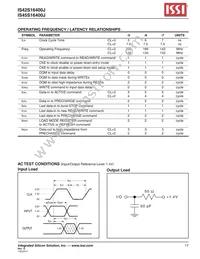 IS45S16400J-6TLA2-TR Datasheet Page 17