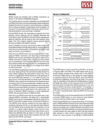 IS45S16400J-6TLA2-TR Datasheet Page 23