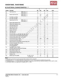 IS45S16800E-7TLA2-TR Datasheet Page 17