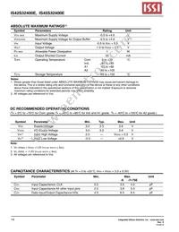 IS45S32400E-7TLA2-TR Datasheet Page 14