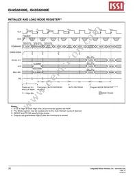 IS45S32400E-7TLA2-TR Datasheet Page 20