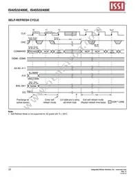 IS45S32400E-7TLA2-TR Datasheet Page 22