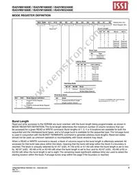 IS45VM16800E-75BLA2-TR Datasheet Page 9