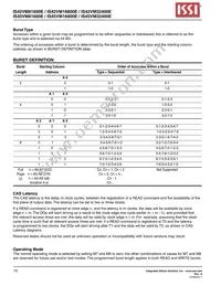 IS45VM16800E-75BLA2-TR Datasheet Page 10