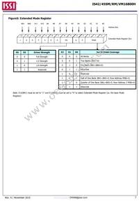 IS45VM16800H-75BLA2-TR Datasheet Page 7