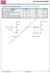 IS45VM16800H-75BLA2-TR Datasheet Page 20