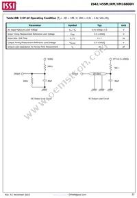 IS45VM16800H-75BLA2-TR Datasheet Page 23