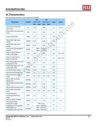 IS46DR16128A-3DBLA2-TR Datasheet Page 21