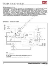 IS46DR16320D-25DBLA2 Datasheet Page 2