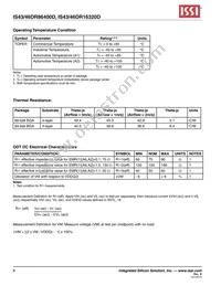 IS46DR16320D-25DBLA2 Datasheet Page 8