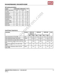 IS46DR16320E-3DBLA2 Datasheet Page 15