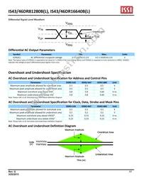 IS46DR81280B-3DBLA2 Datasheet Page 17